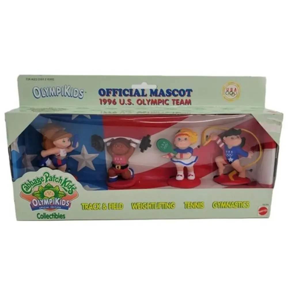 Cabbage Patch Kids Olympikids Official Mascot 1996 U.S. Olympic Team Set Vintage